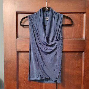 Ann Taylor Petite drappy top